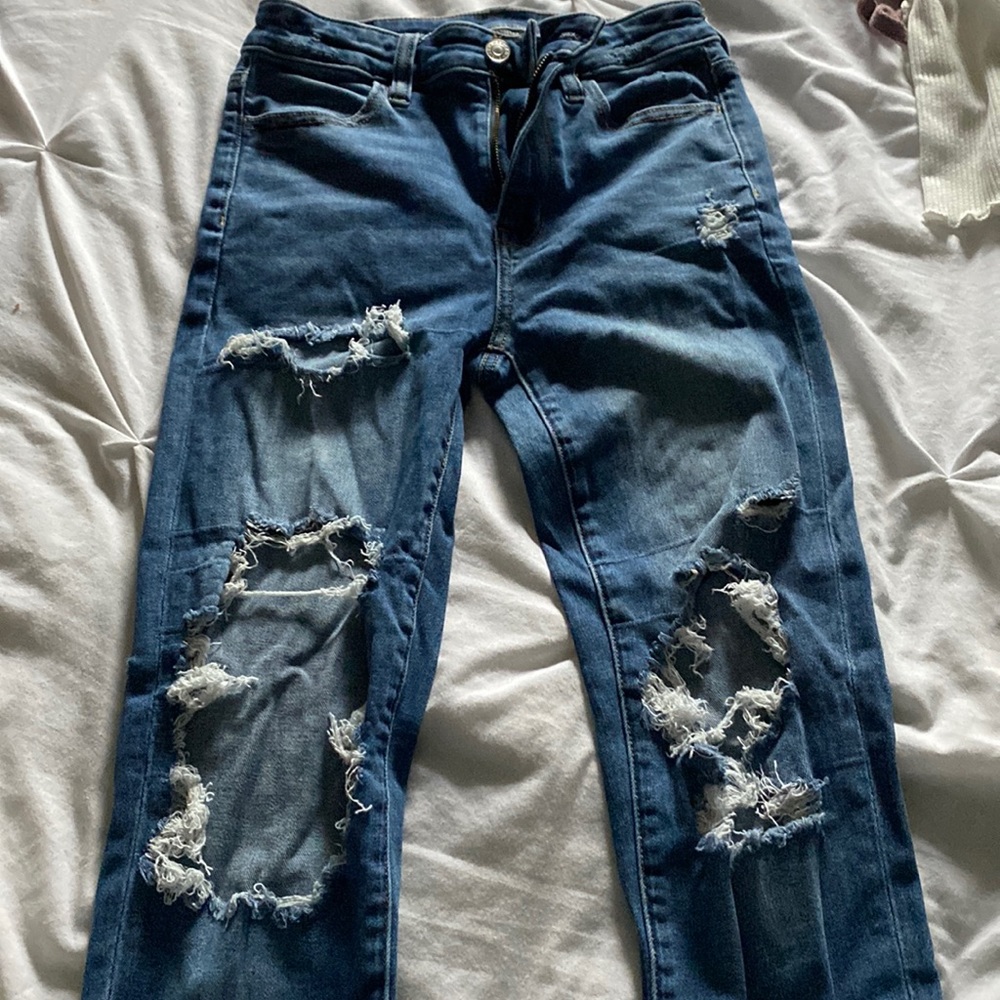 American Eagle Ne(x)t level stretch jeans. Size 0 short